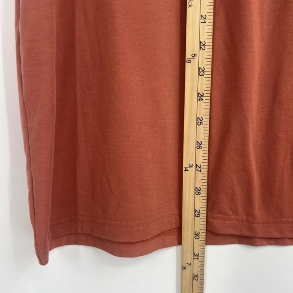 Free Fly Bamboo‎ Mens XXXL Short Sleeve T-Shirt Terracotta Rust Activewear